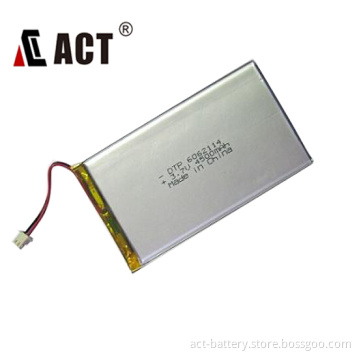 High capacity lipo battery 805080 4000mAh customed lithium battery